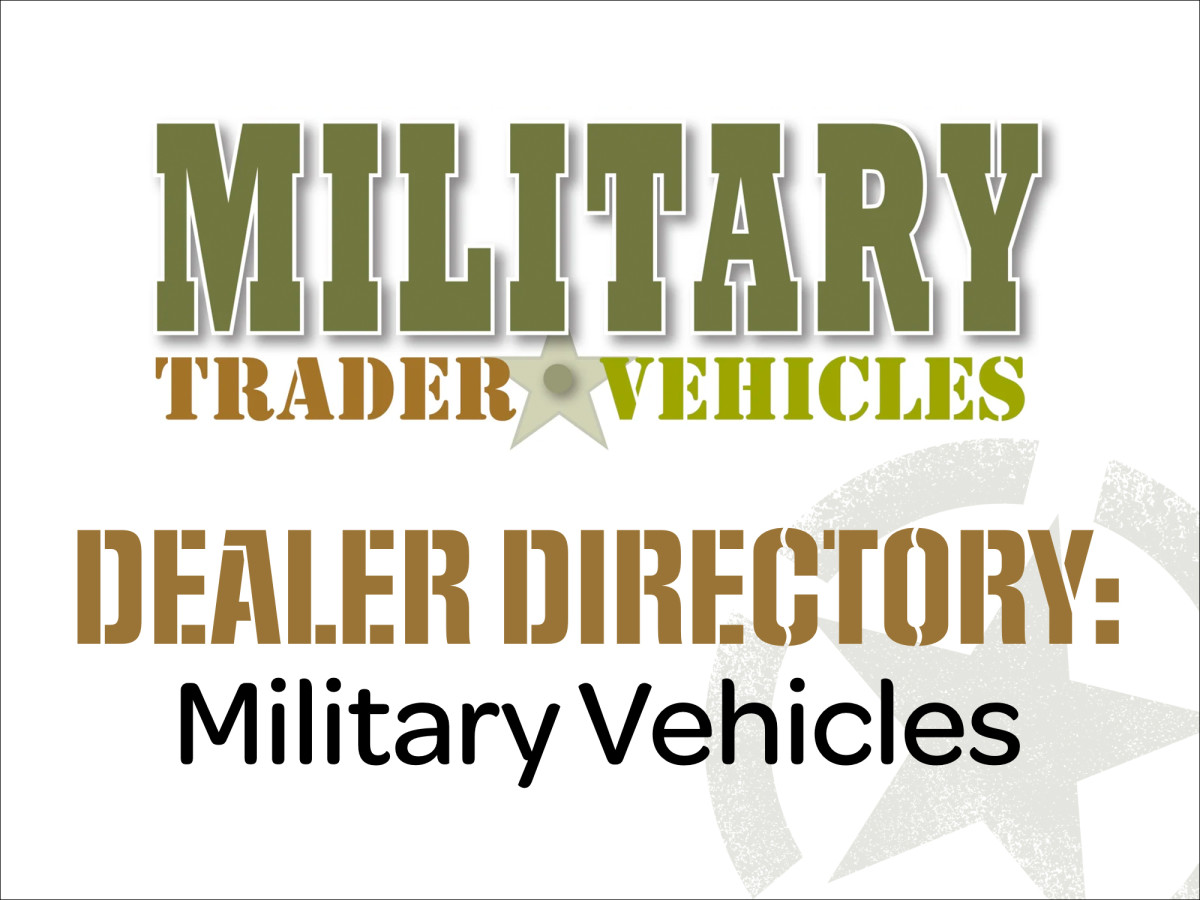 Military Trader's directory of military vehicle dealers