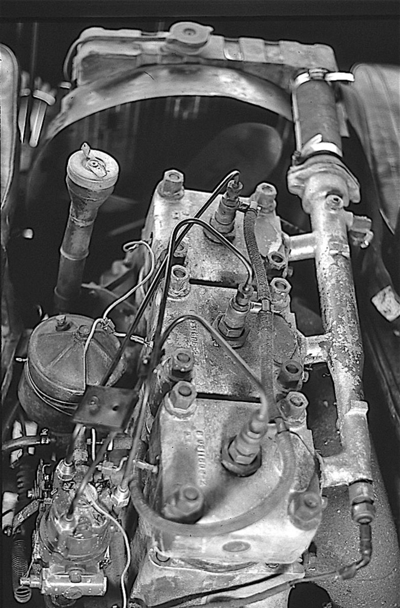 Many of the tactical military FC models were equipped with a Cerlist 3-cylinder diesel. These were two-cycle engines vaguely similar to the GM/Detroit 353... noisy, smoky, and dirty. They had a 170 cubic inch displacement, and put out 85 horsepower at a loud 3000 rpm. 