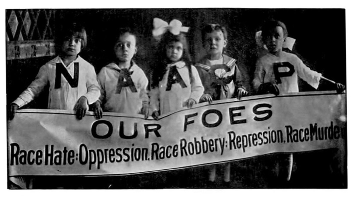Photograph of young girls from The Crisis, May 1918  Indiana University Libraries   W.E.B. Du Bois and an interracial group of men and women founded the National Association for the Advancement of Colored People (NAACP) after an assault by whites on the black community in Springfield, Illinois, in 1908. The violence in Abraham Lincoln’s home town convinced many that Jim Crow was not simply a Southern problem. Du Bois launched and edited the organization’s magazine. He titled it The Crisis because he believed America was at a critical moment in its history. The magazine informed a national audience about important issues, built support for the NAACP’s mass protests and legal campaigns, and published the work of black writers and poets.