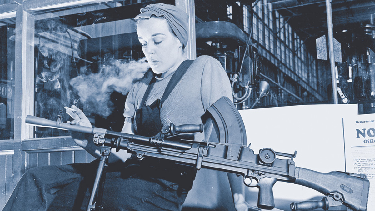 Before “Rosie the Riveter” there was Veronica “Ronnie” Foster — the Bren Gun Girl.