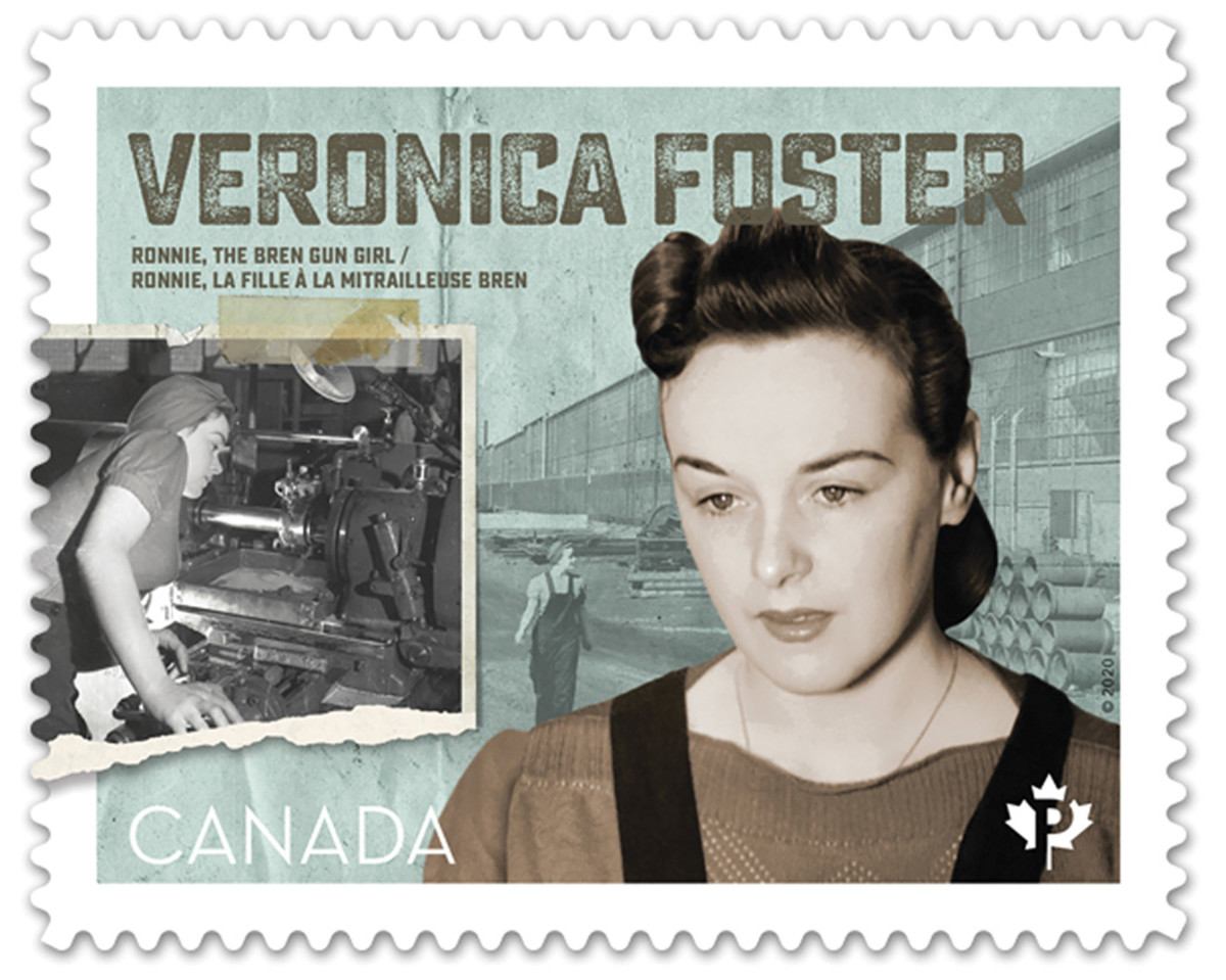 In 2020, Veronica Foster was honored in a stamps to mark the 75th anniversary of V-E Day.
