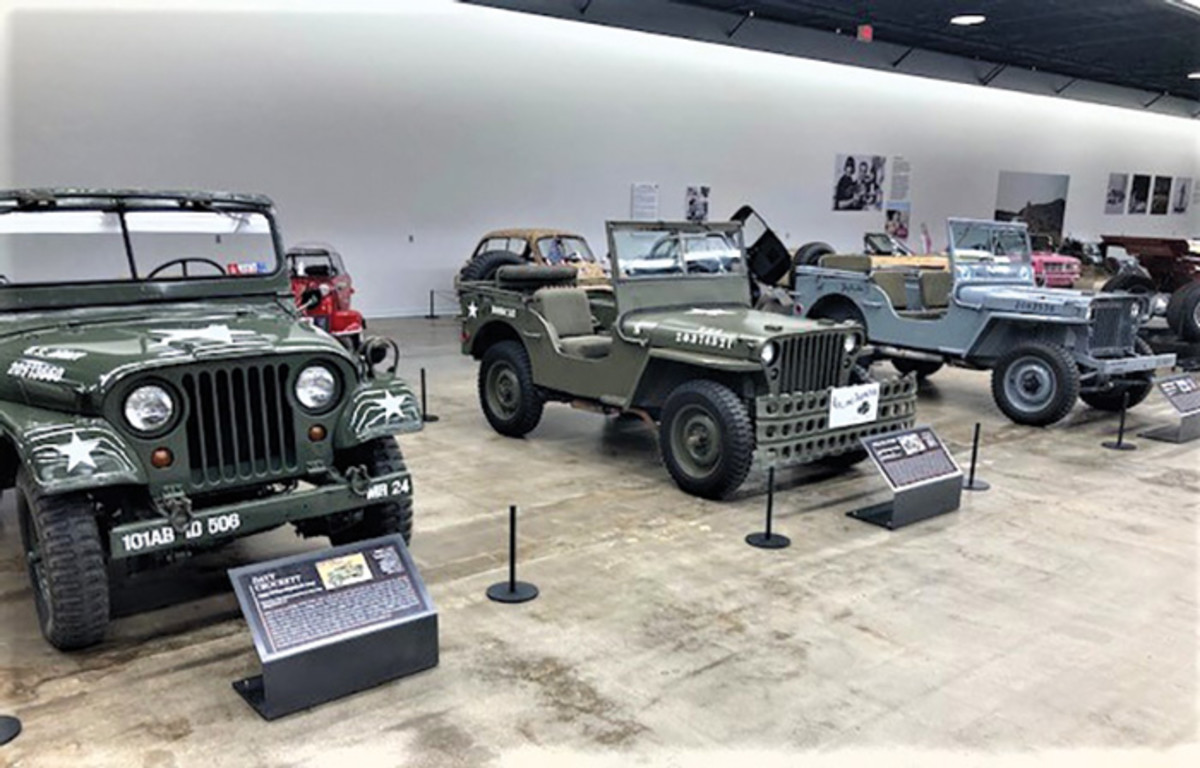 Each November, the Midwest Dream Car Collection in Manhattan, Kansas, honors our military with a special display.
