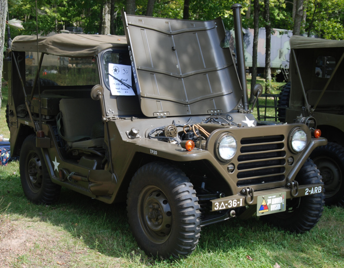 “Best Vietnam / Cold War Tribute” went to Richard Cleey’s 1967 Ford M151A1.