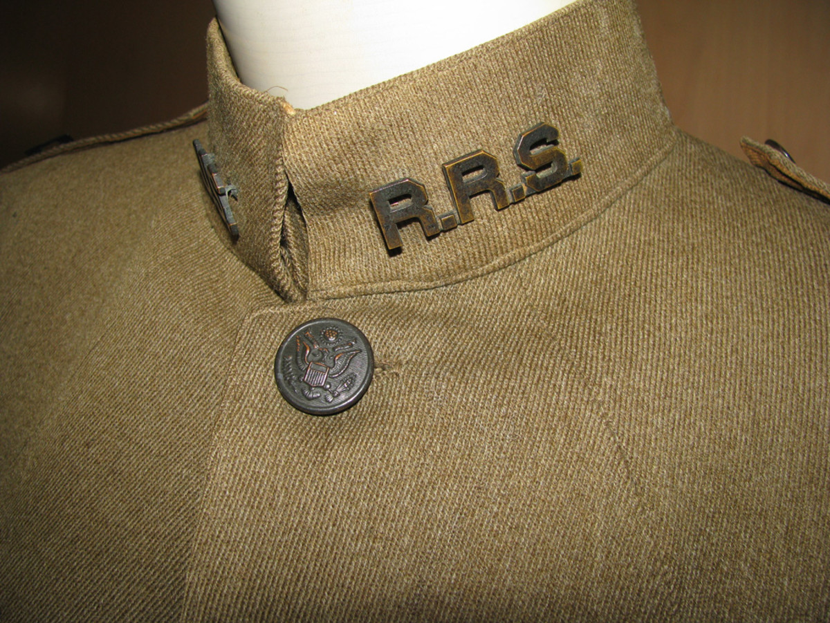 RRS collar devices designate this officer as belonging to the railway specialists brought in to revamp the neglected Siberia rail system.