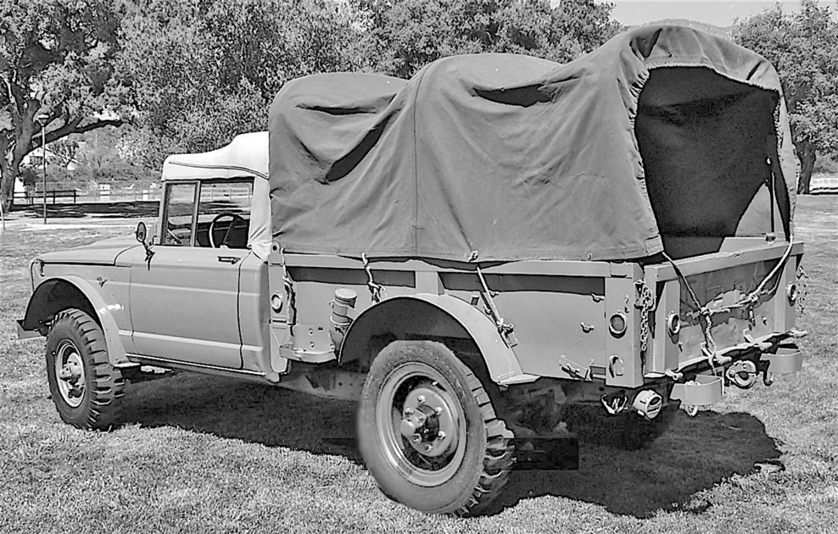 In 1965, Kaiser Jeep designed and developed the M715 1 1/4 ton series truck, which was purchased by the U.S. Military to replace the Dodge M37. In many ways this was the first U.S. Military tactical truck to be built with mostly off-the-shelf civilian components since before WW II. With an initial contract purchase price of $4,400 per unit, the M715 only cost half of what a “new and improved” M37 would have. Delivery of over 33,000 vehicles began in January of 1967; and due to its 1 1/4 ton rating, the vehicle became nicknamed the “five-quarter.”