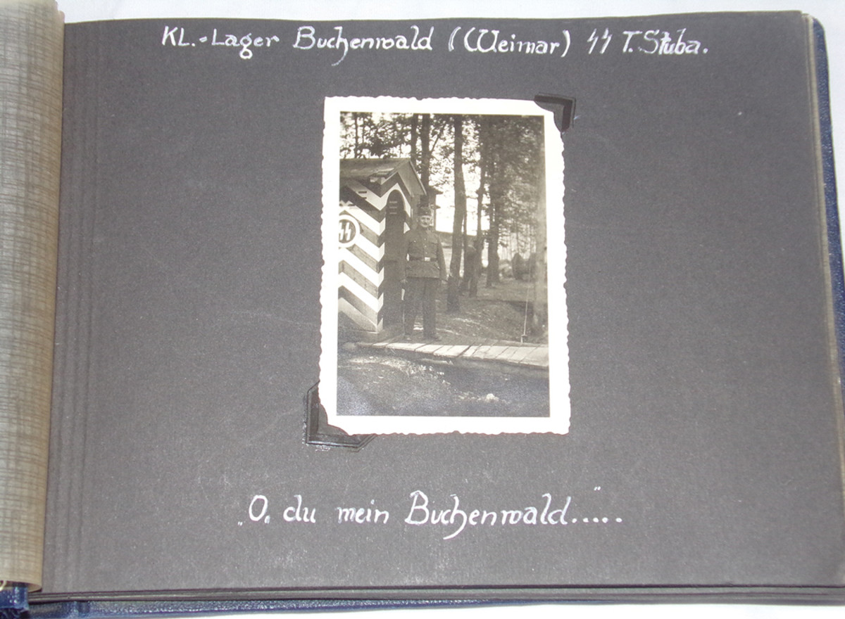 Camp photos from Buchenwald