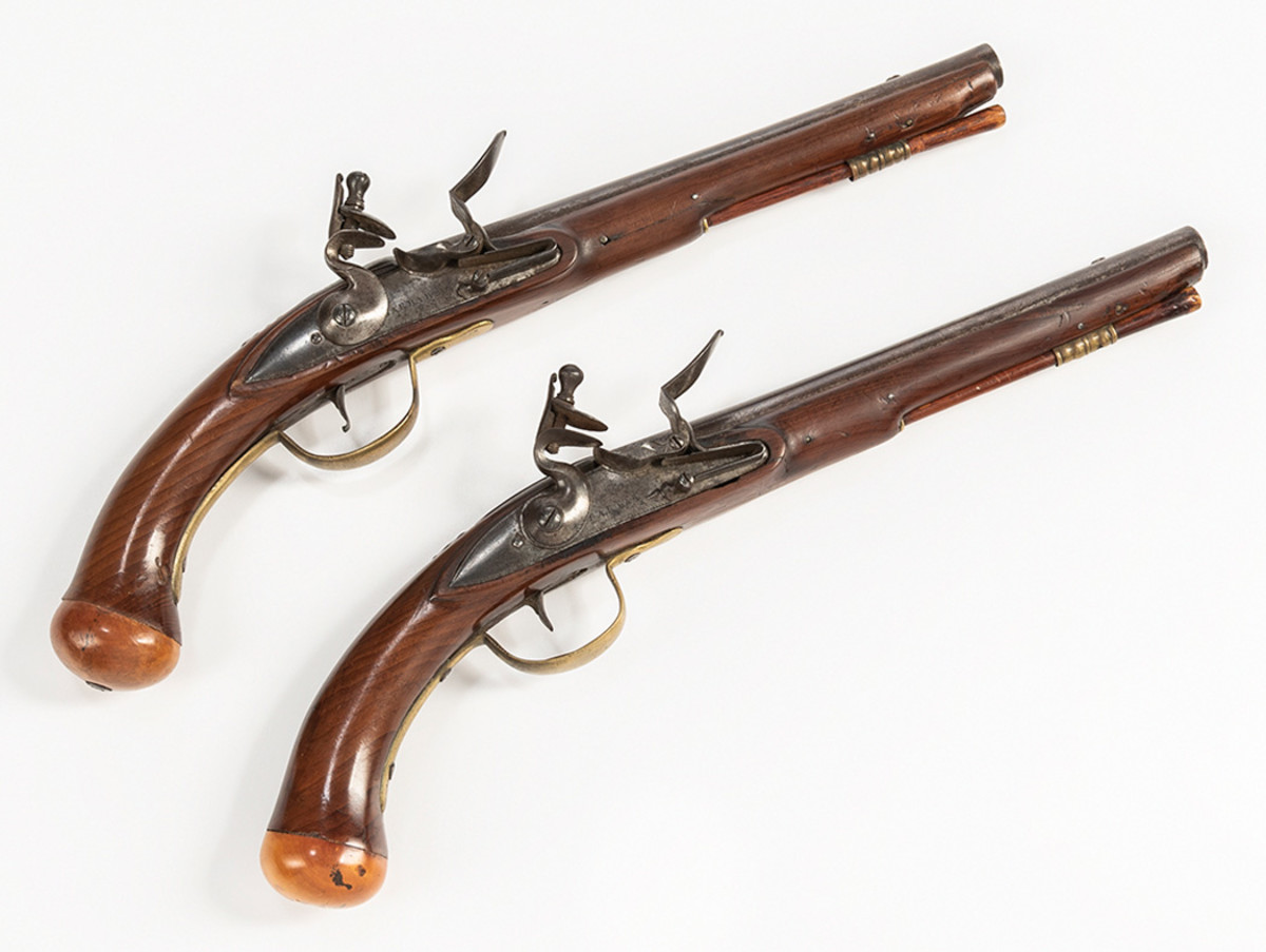 1760s New England cavalry pistols