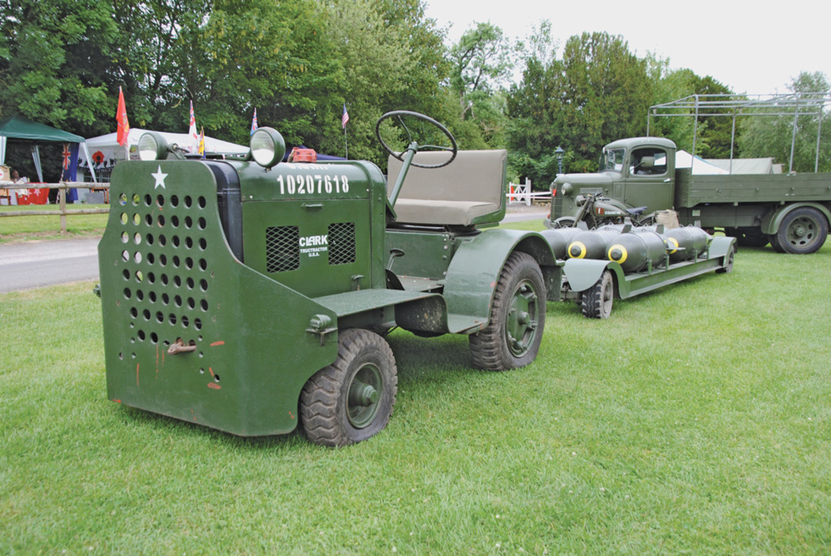 This restored Clarktor 6 was seen at a military vehicle show in Somerset, UK.