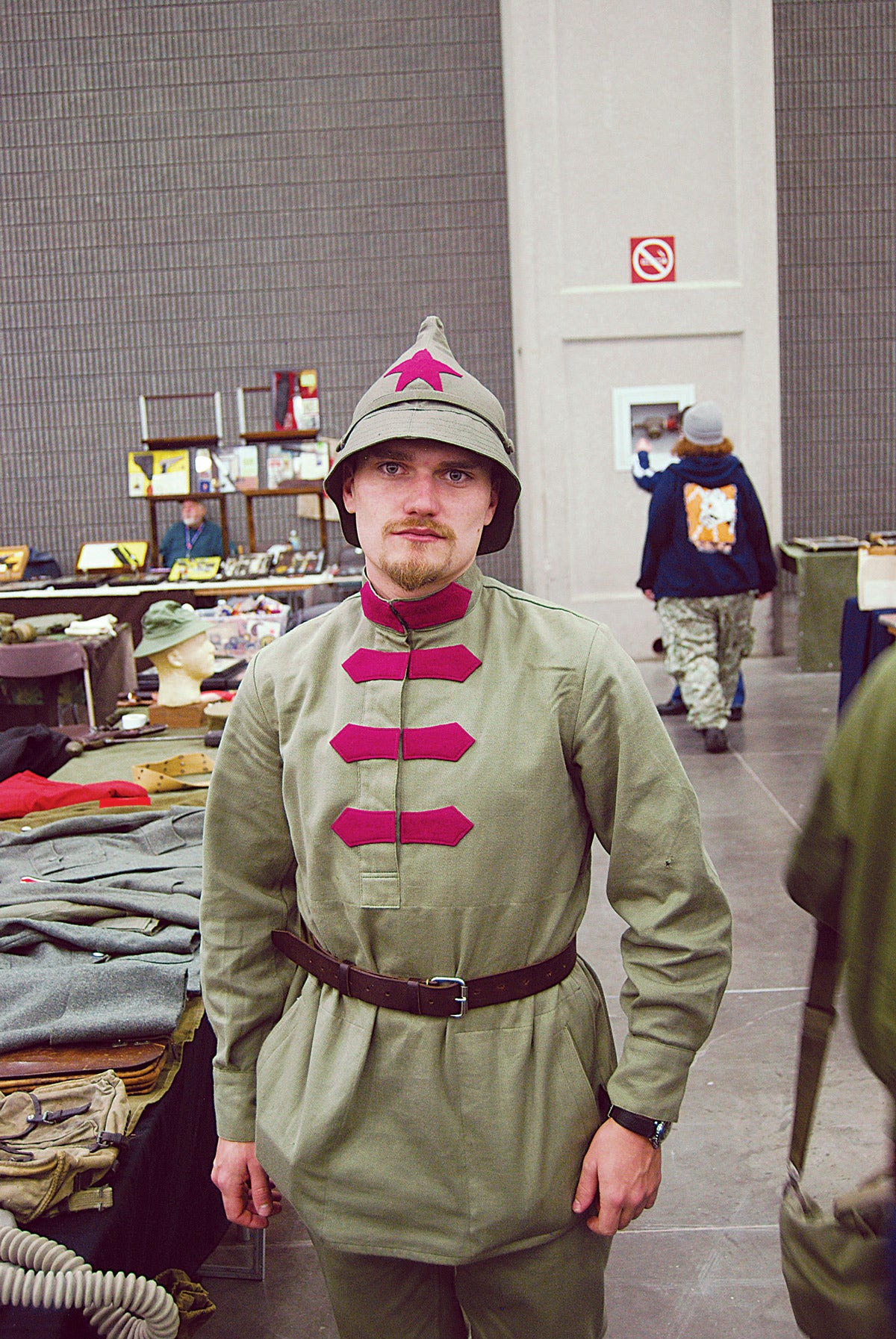 You say you want a revolution? This cosplayer was ready for one in Russia – and the civil war that followed.