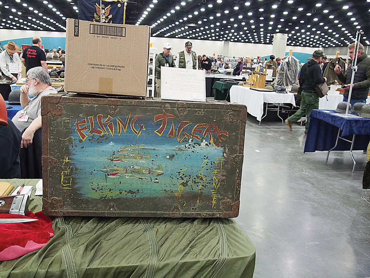 Footlockers can be hard to sell, but this one really stood out. It was a true piece of art!