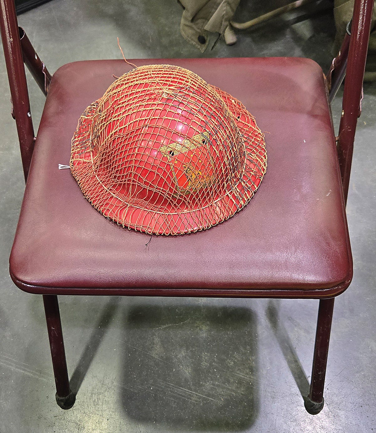 An interwar “toy” helmet – those were the days when toys were cool!