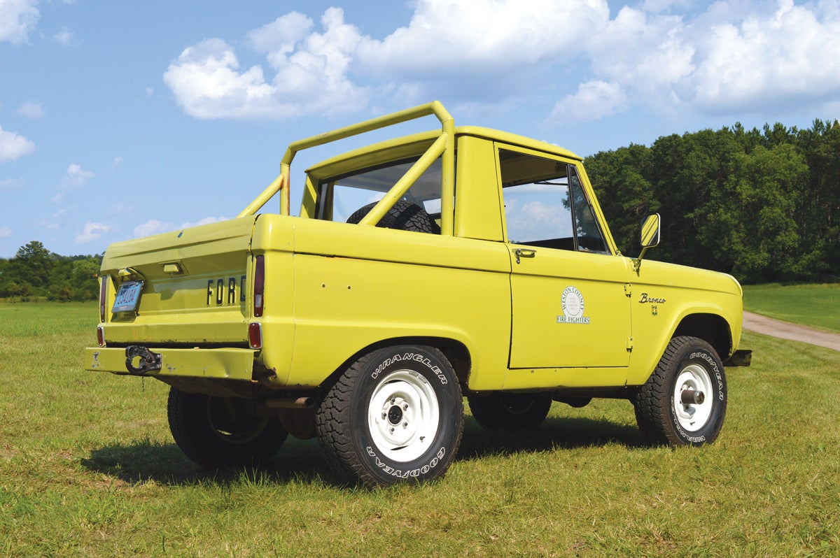 This Bronco has lived at least two lives.