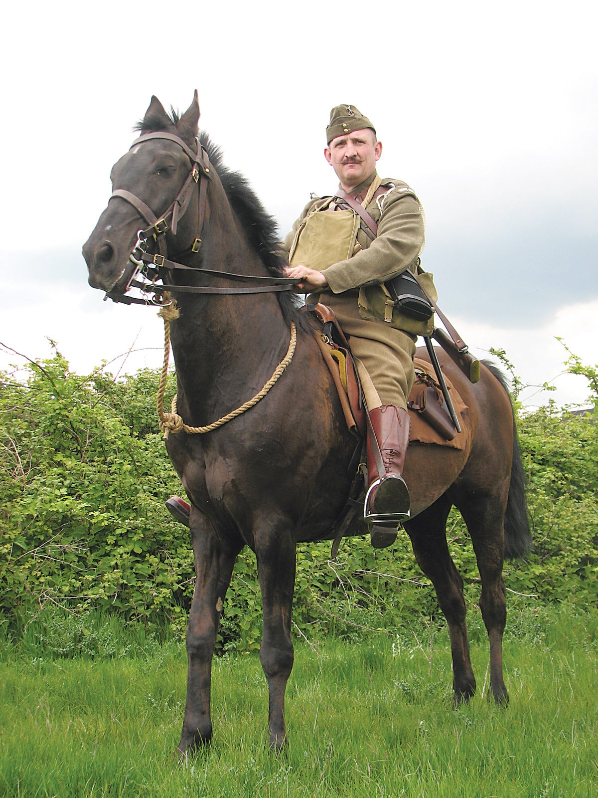 In the more remote areas such as Dorset and Devon, mounted patrols used horses to complete their patrols.