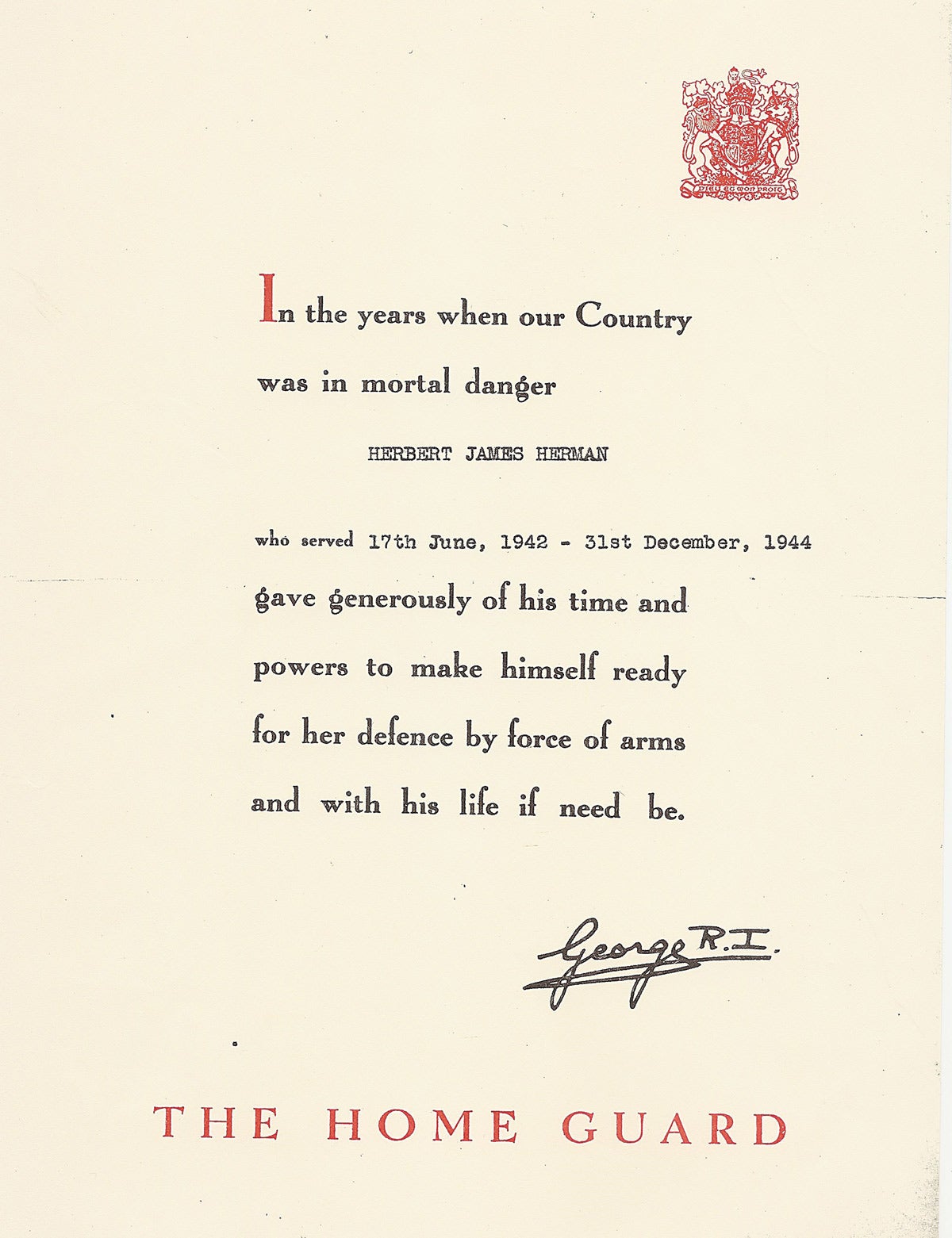 Paperwork relating to the Home Guard is rare and often very fragile, but some documents do survive and their condition will dictate the price.