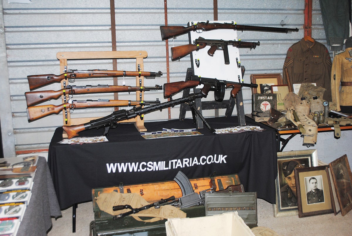 Deactivated WWII weapons and much other collectibles are sought after. Photographs are now being recognized as collectible items of interest in their own right.