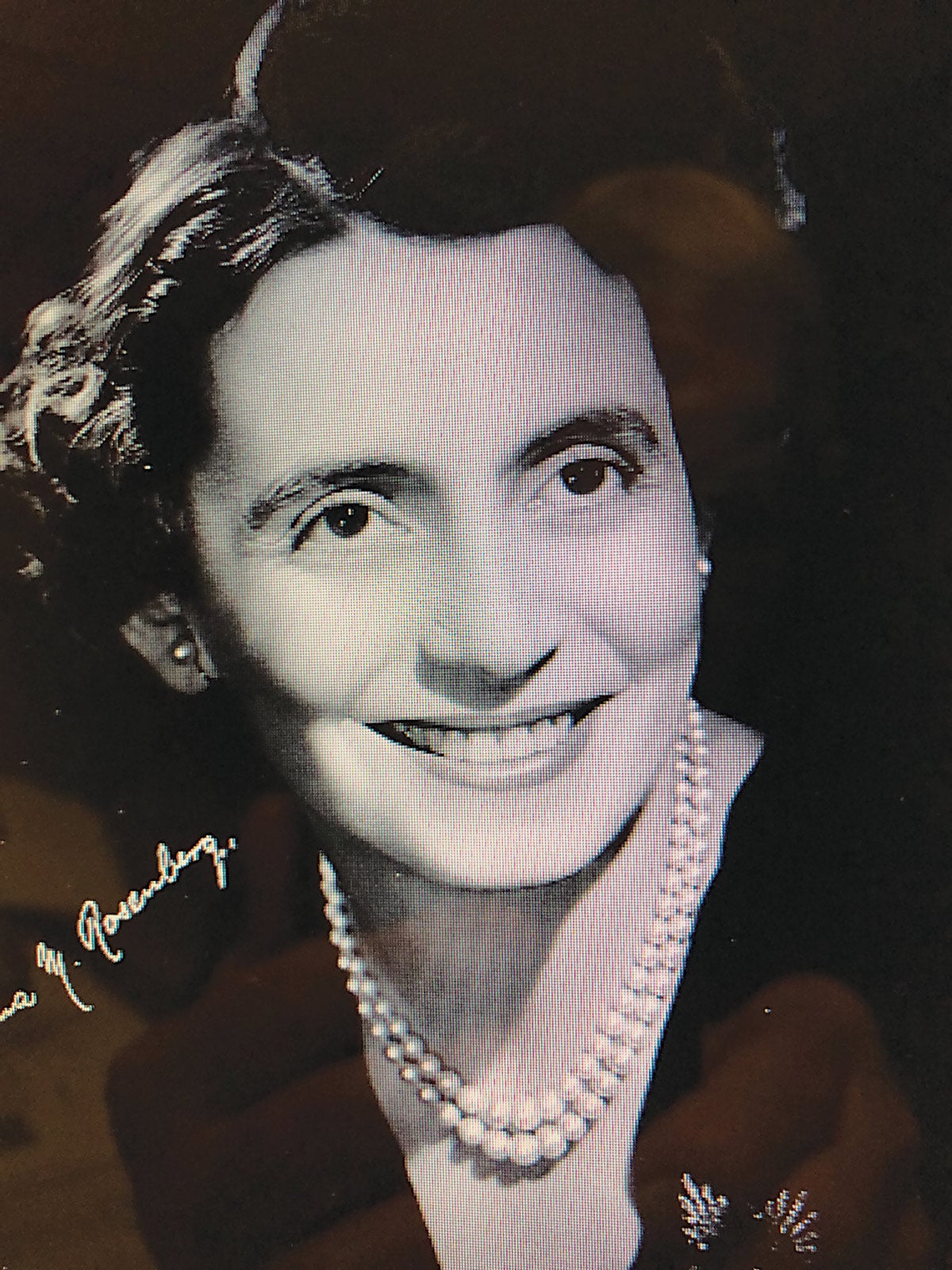 Anna M. Rosenberg, Assistant Secretary of State, and first women to receive the Medal of Freedom.