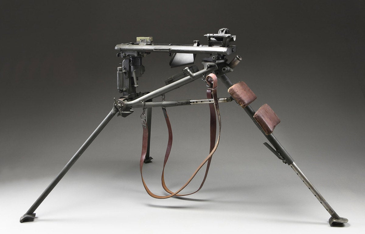 Lot #1509, a well-engineered German WWII-era Lafette Tripod, was estimated at $600-800 and sold for $5,445.