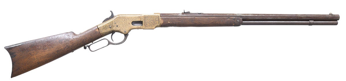 Lot #3002, a 1st model Confederate C&R "Q" marked 1862 Sharps & Hankins army carbine, was estimated at $1,000-1,500 and sold for$3,630.