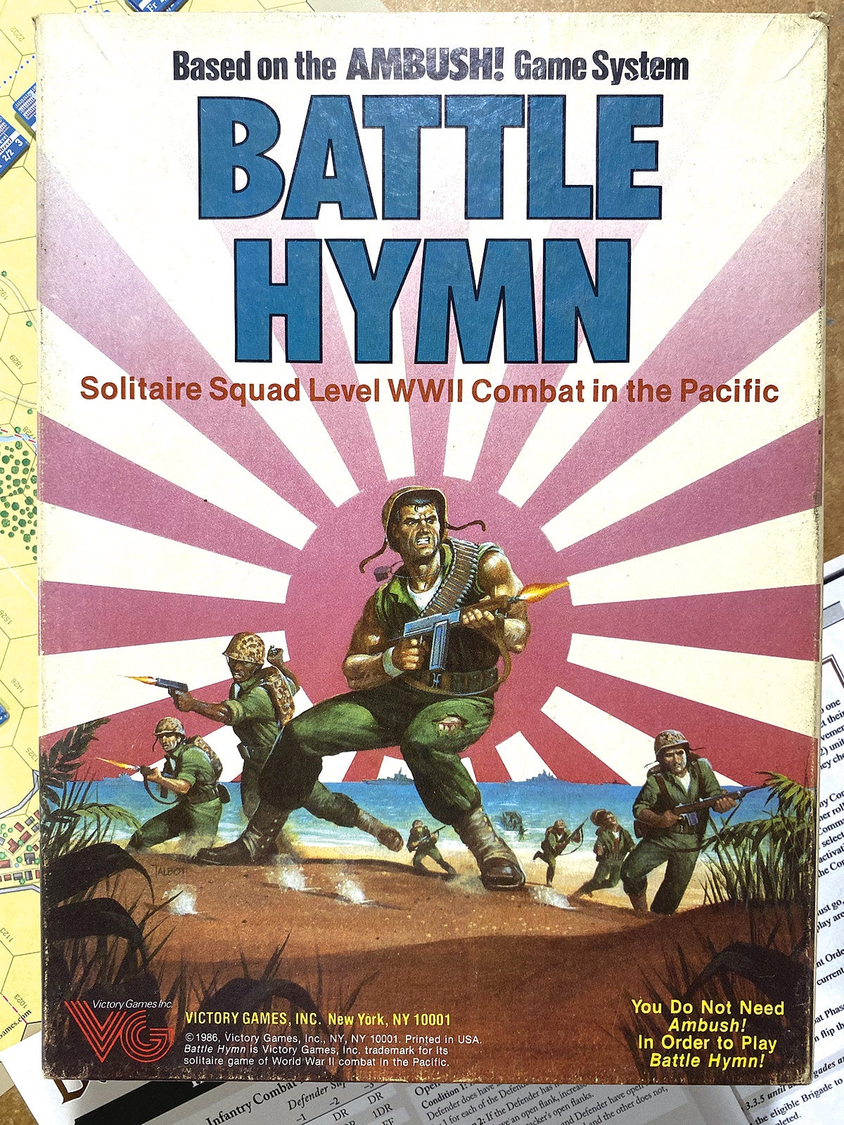 “Battle Hymn” was the Pacific expansion to the original Victory Games “Ambush!”.