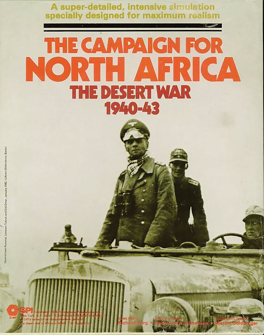 Berg’s “Campaign for North Africa” (CfNA) was as ambitious as it was unplayable. It is highly sought after today.