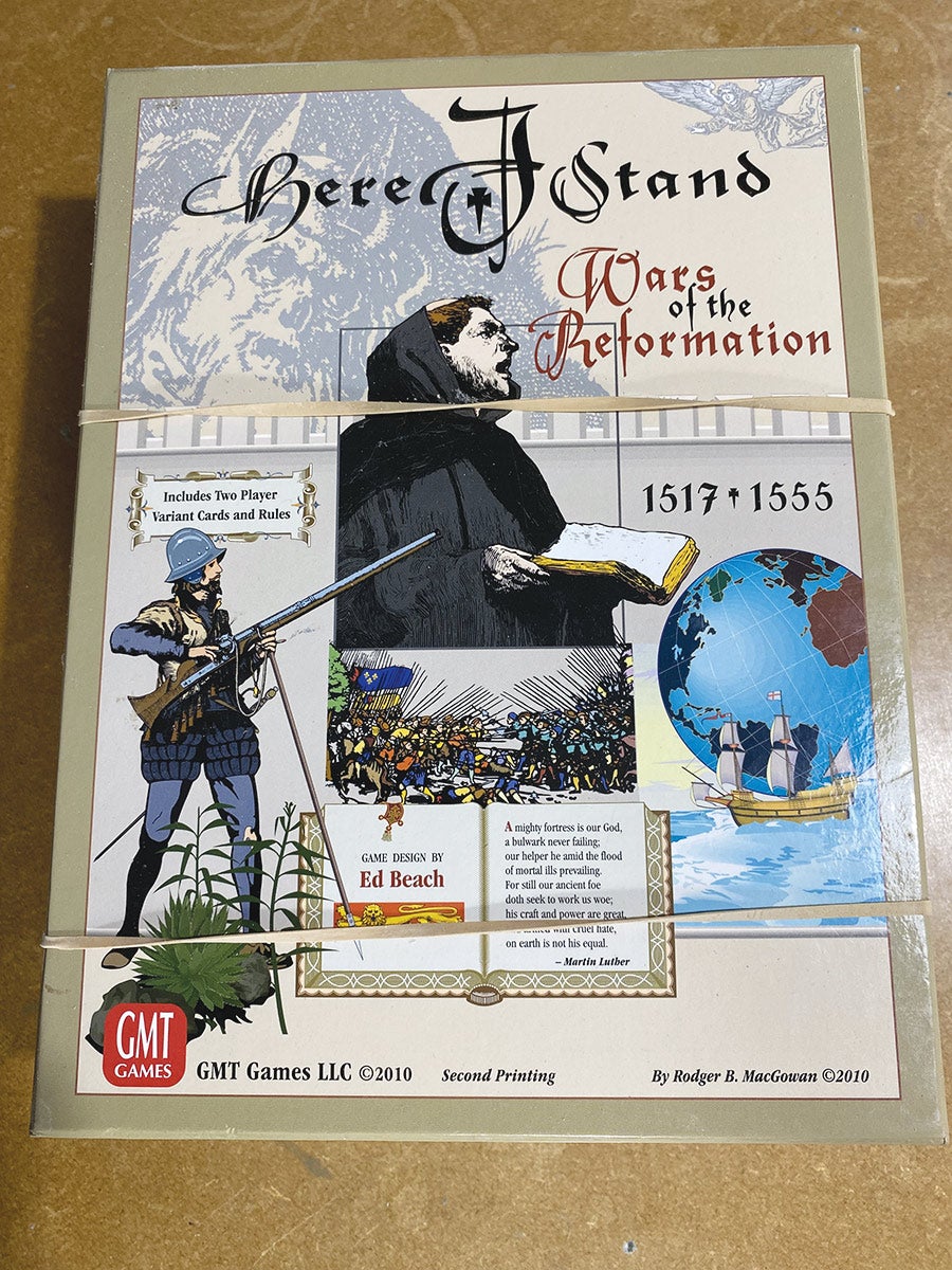 “Here I Stand” brought the early reformation world to vivid life in a game blending political, religious, and military activity.