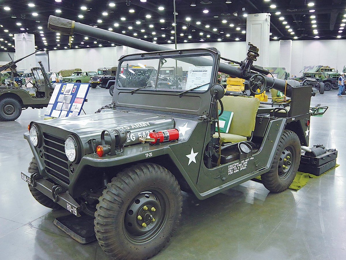 Roberts’ gold medal-winning 1965 Rock Island Arsenal M151A1C