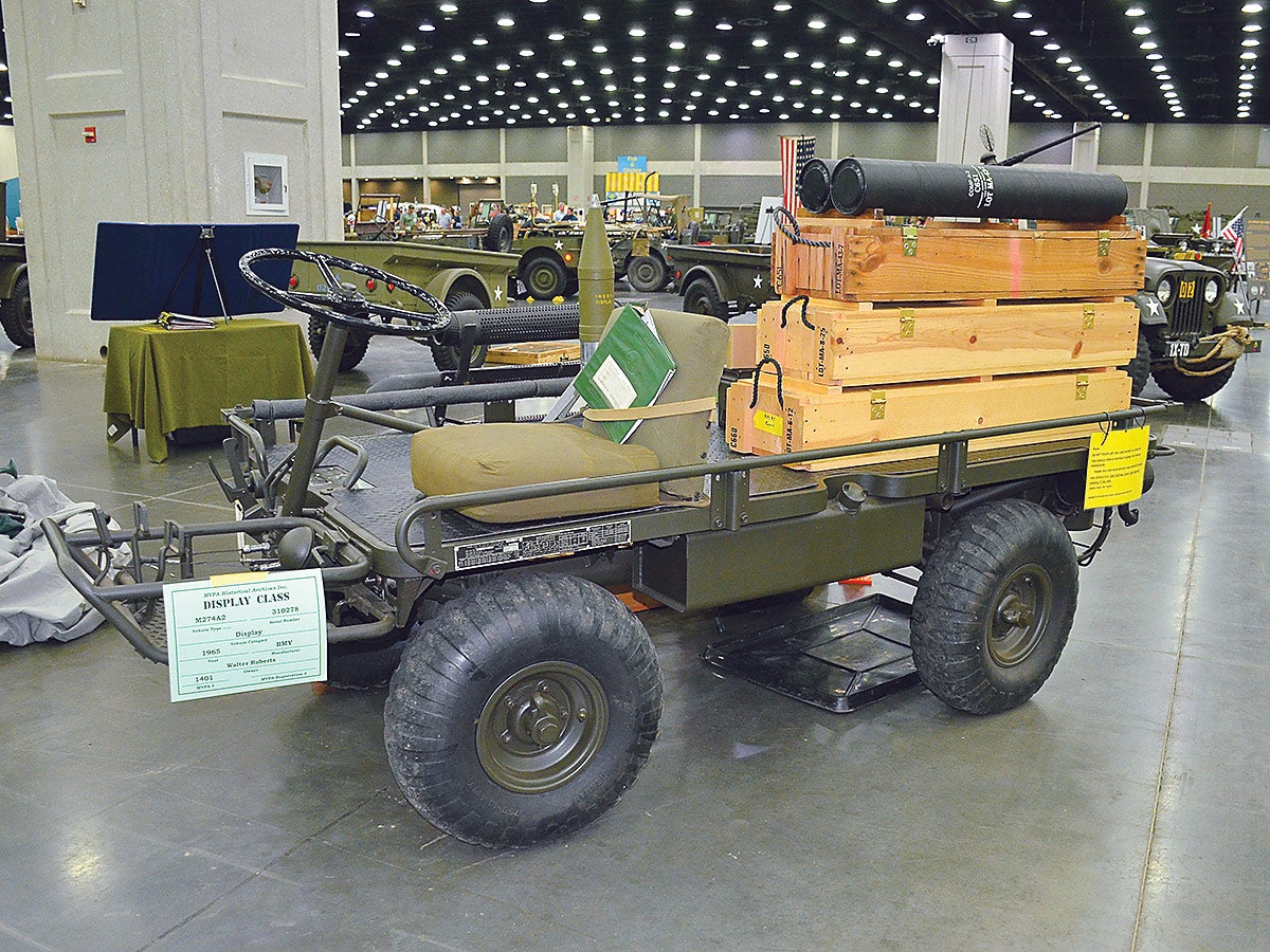 This 1965 BMY M274A2 Mule was loaded up by Walter Roberts.