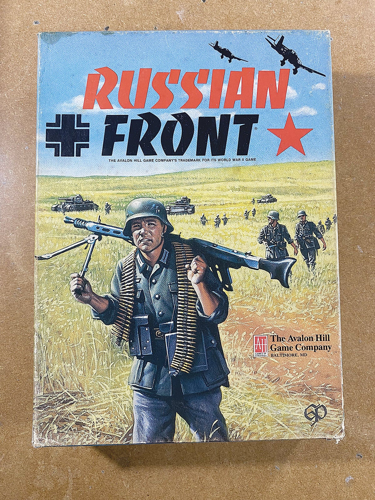 “Russian Front” built on the earlier Avalon Hill game Stalingrad to provide one of the finest strategic simulations of the campaign.