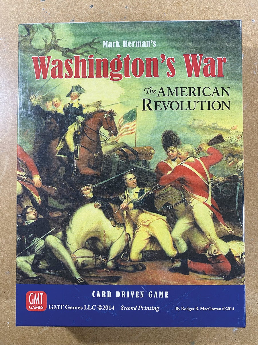 We the People (later re-issued as Washington’s War), was the first in a new genre of card driven strategic games played on a point-to-point map.