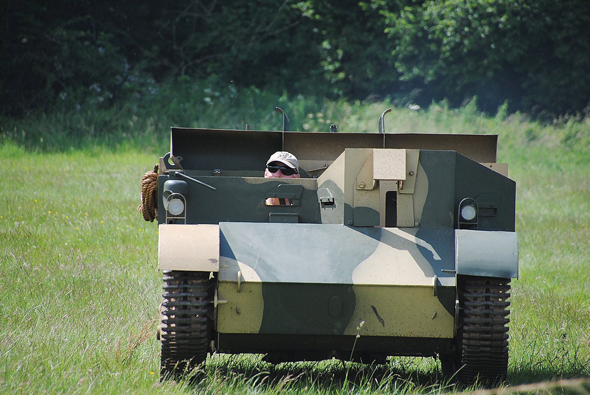 Many different types of carriers followed the British Universal, or “Bren Carrier”, including this example from Australia that is part of the Shopland Collection.