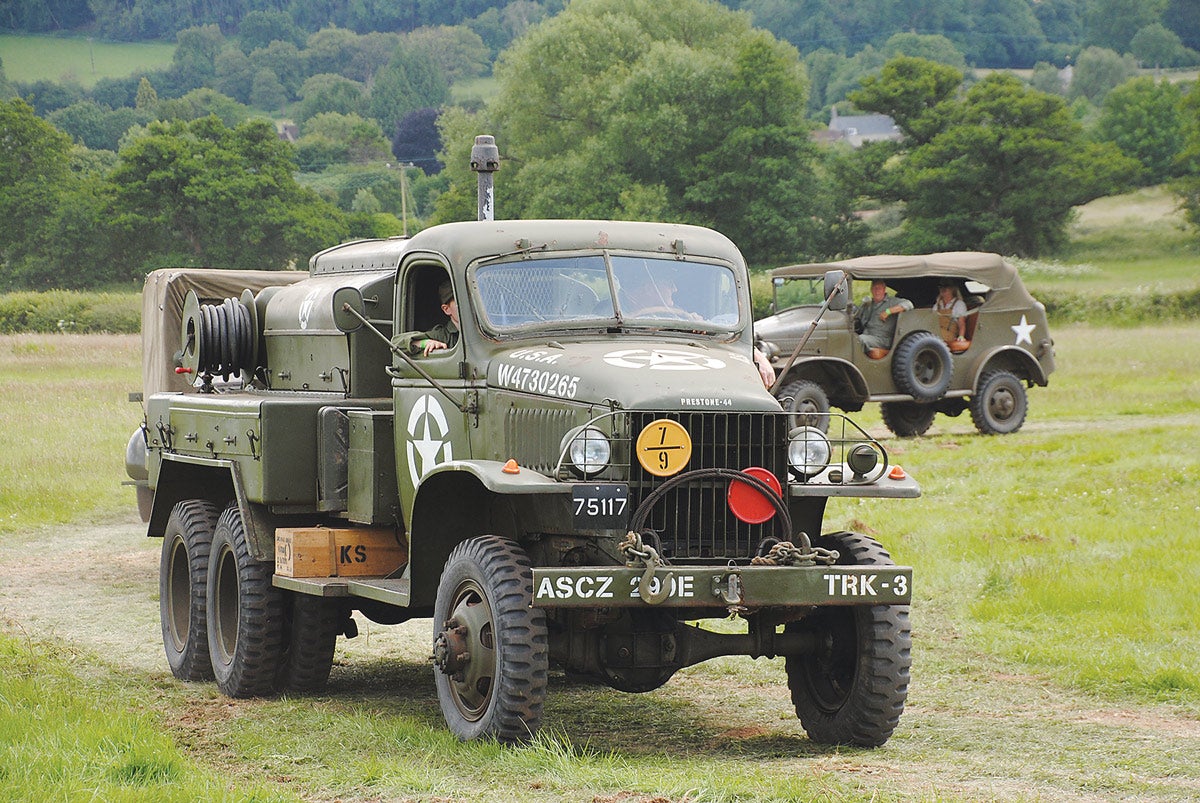 A GMC Le Roi compressor had been previously seen at the WARAG Show and was quickly becoming a familiar favorite with an appearance at the DFVS.