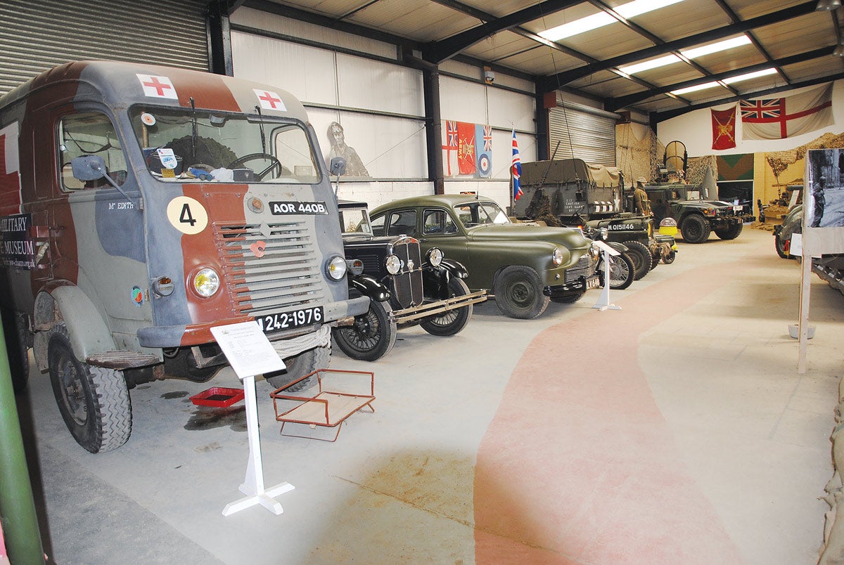 The museum is home to a wonderful lineup of vehicles, including a French Army Renault R2087 that was used as an ambulance by units of the French Foreign Legion serving in French Guinea in Africa.