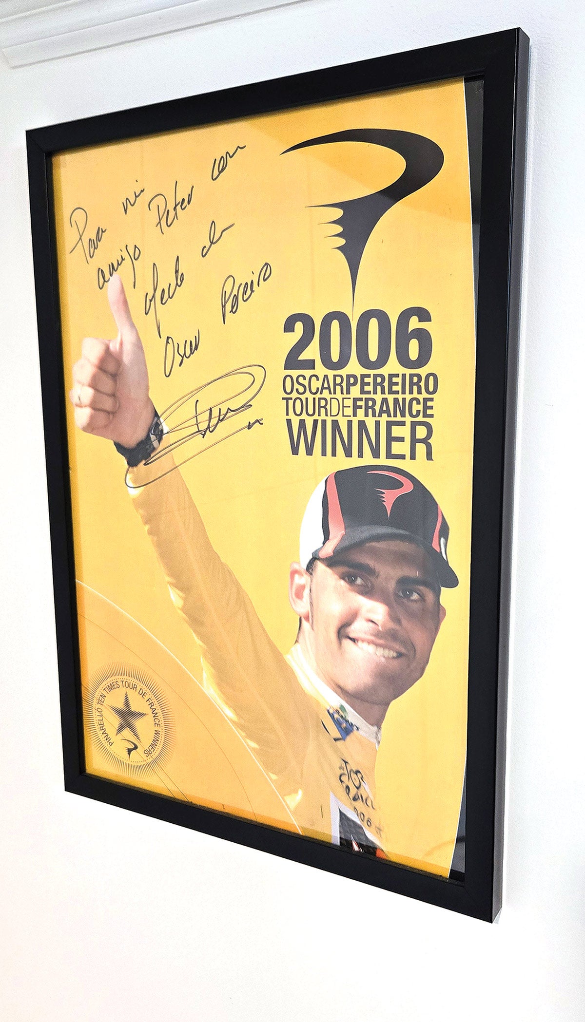 I know who has won every Tour de France since 2006, and I even met one of the winners!