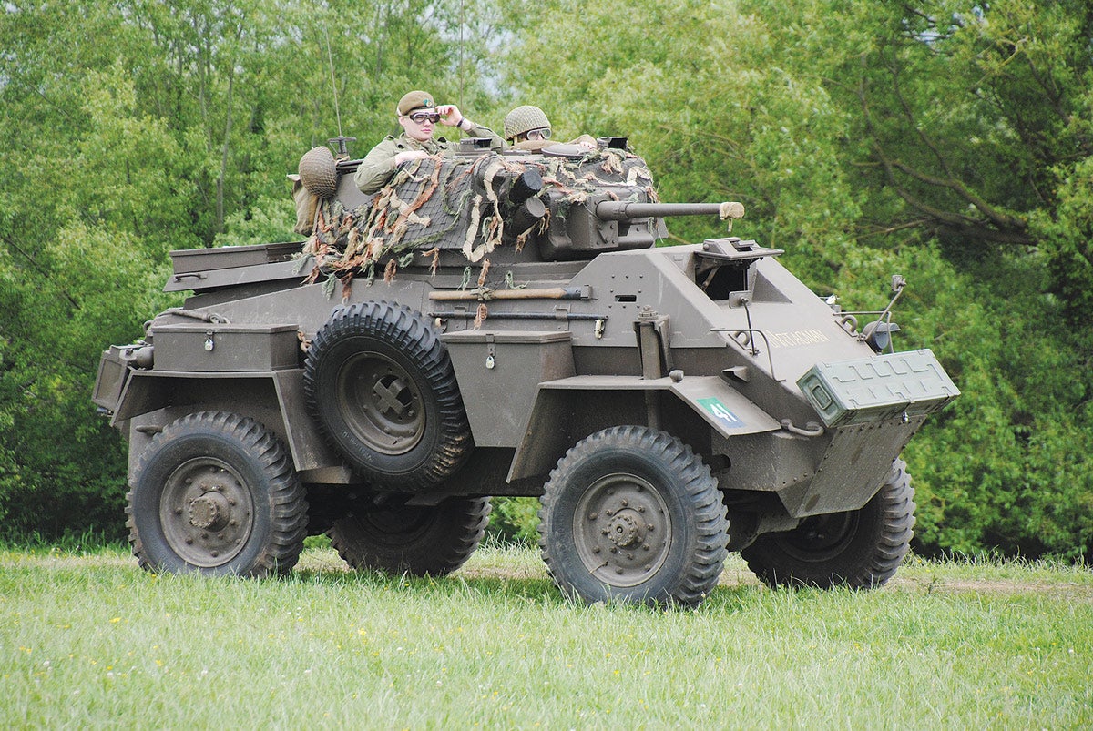 The Humber Armored Car was another reconnaissance vehicle used by the British Amy. Built in large numbers in Canada and Britain, the vehicle continued in service after the war.