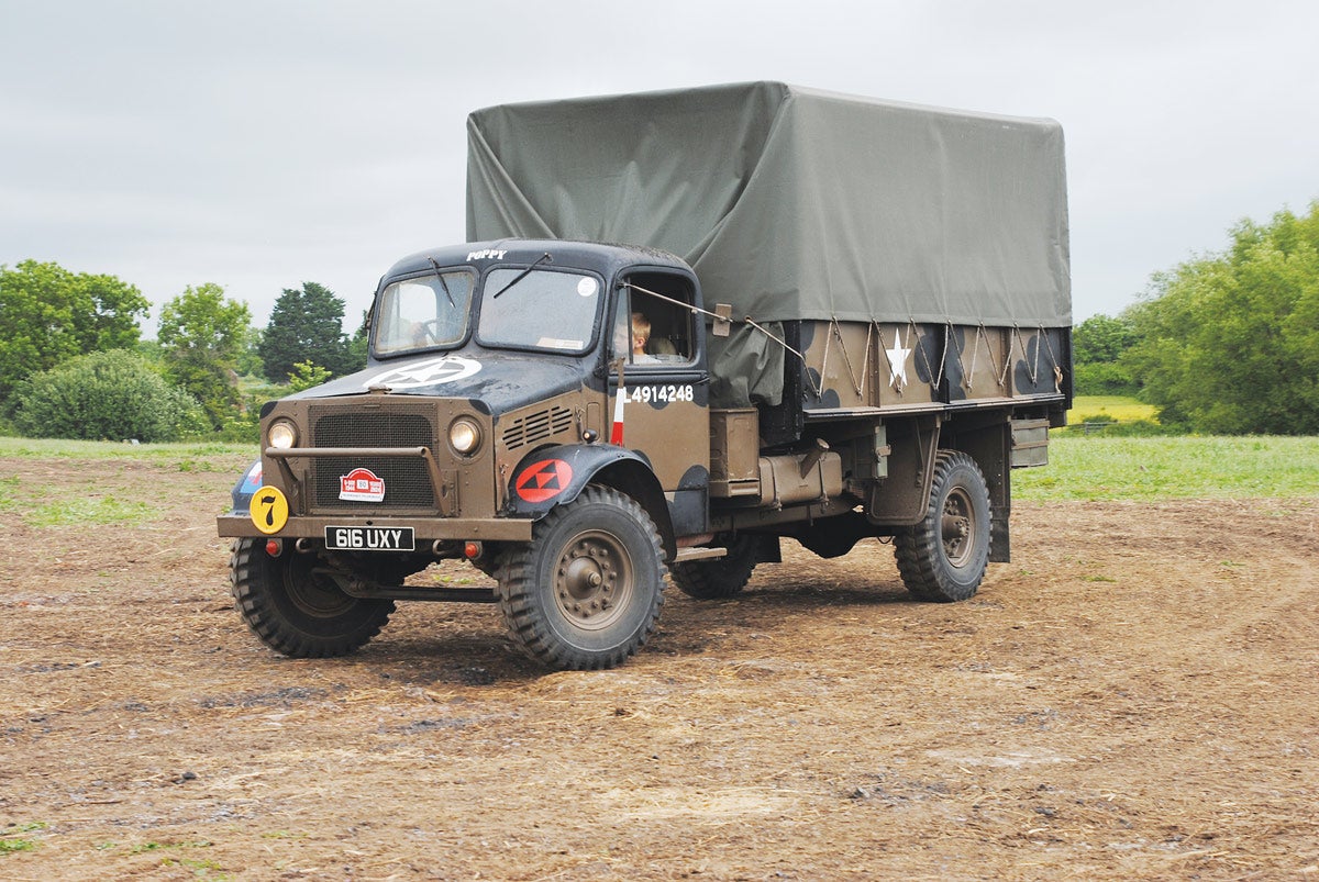 This Bedford OY truck is marked for the British 3rd Division, which landed on Sword Beach on D-Day and the most easterly of the landing beaches.