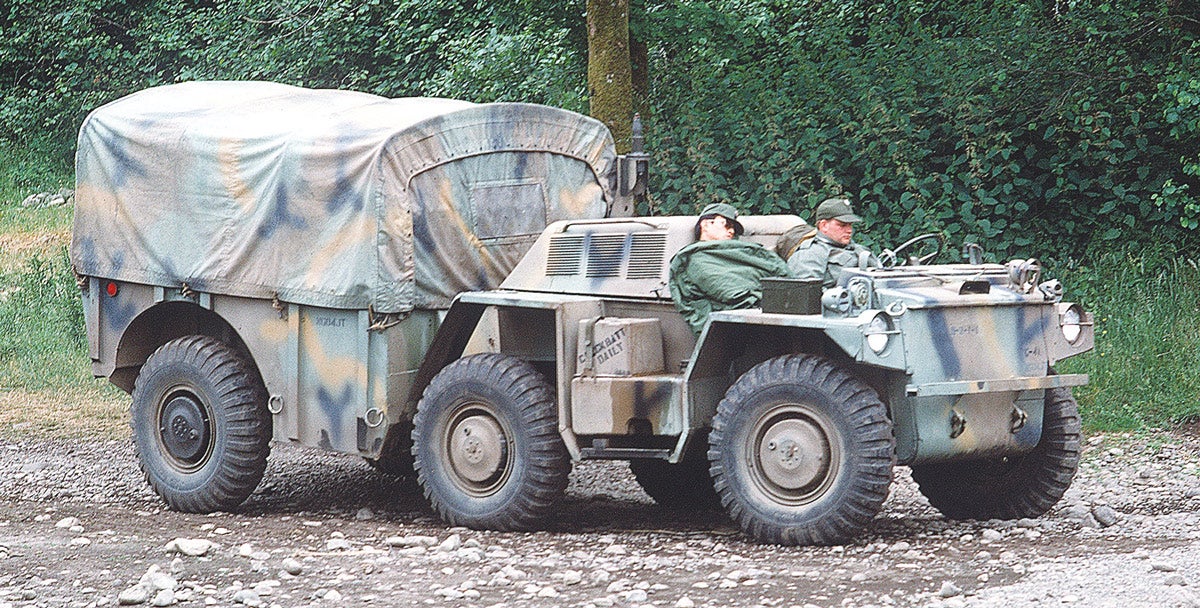 Although the M561 Gama Goat had a rugged and formidable appearance, and despite the high hopes of its designers, it proved to be a quirky, unpopular, high-maintenance vehicle that, except for its marginal swimming ability, could do very little that couldn’t be done just as well or better by an M37, M715 or a deuce.  