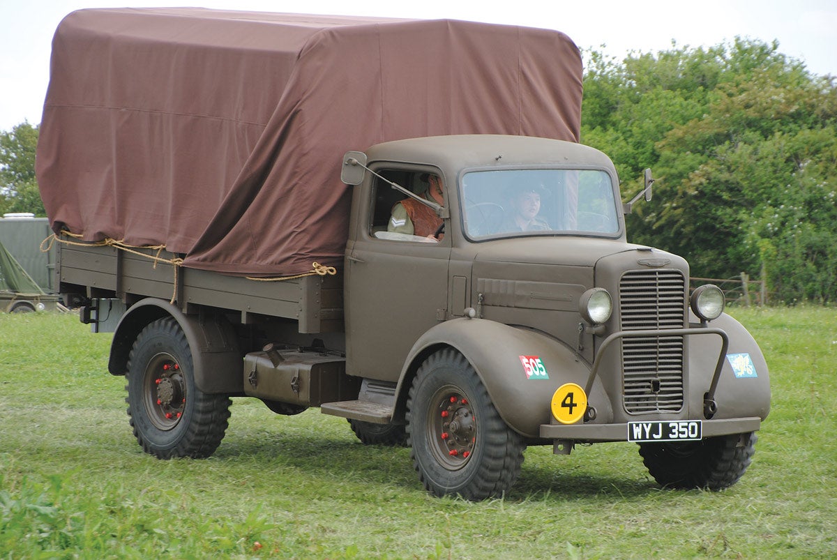 The first public display for Kevin Hann driving his Q2 truck was at WARAG in the U.K. in 2023 with his son Elliott in the passenger seat.