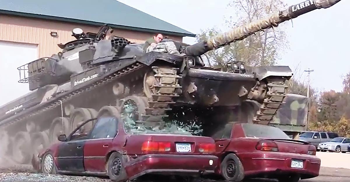 So, you wanna drive a tank?