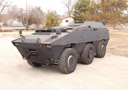 For sale: GPV Marshall 6x6x6 Armor-Plated Tactical SWAT Vehicle