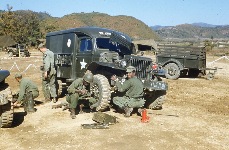 wc-54ambulance-repairs-2nd-med-bn-oct-52-korea-1952-53-graf-1300red.jpg
